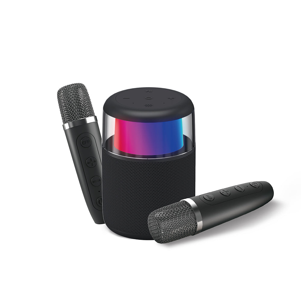 Lenyes S217 RGB Işıklı Karaoke Mikrofonlu Bluetooth Speaker Hoparlör v5.3 Lenyes S217 RGB Işıklı Karaoke Mikrofonlu Bluetooth Speaker Hoparlör v5.3